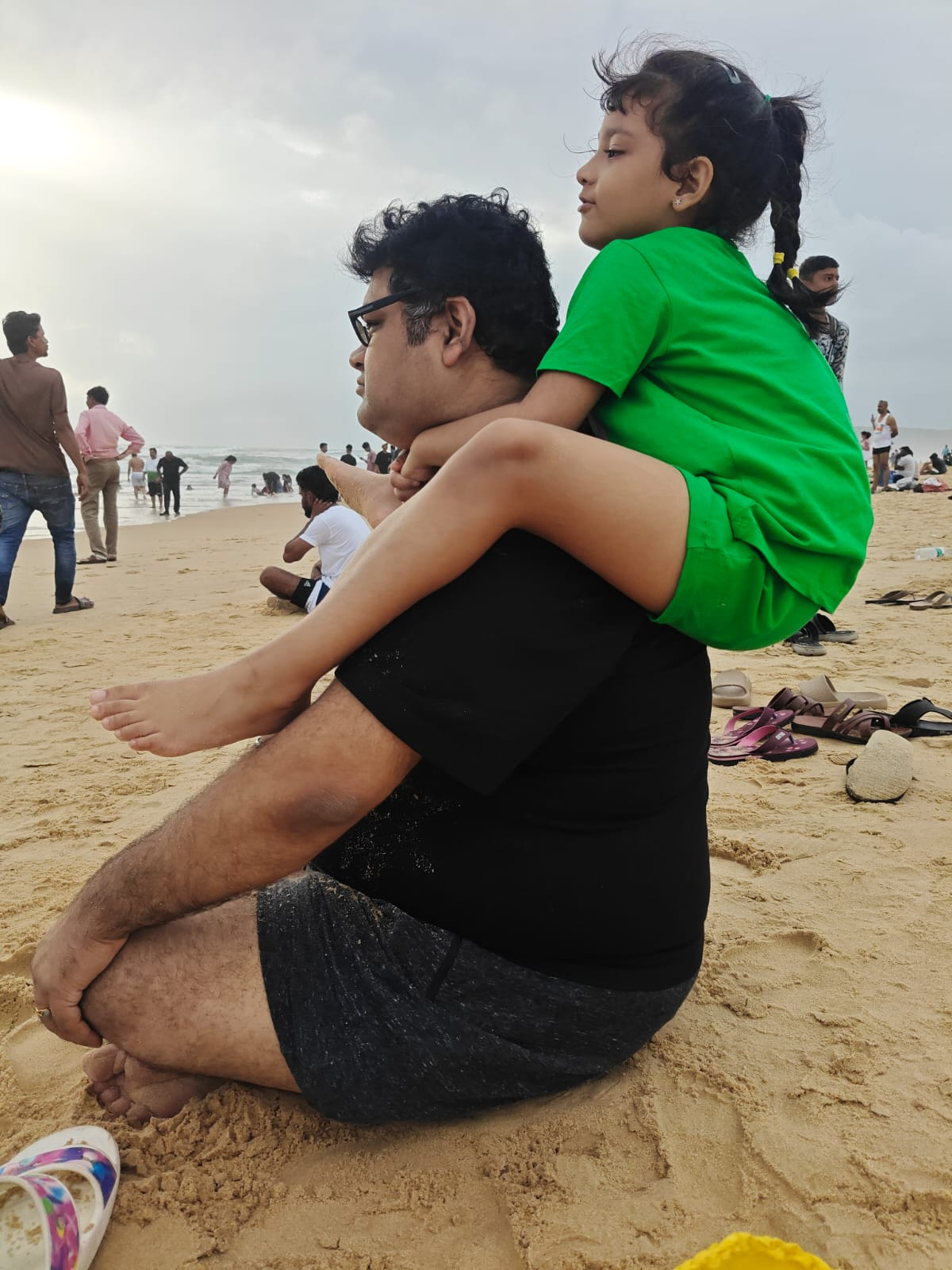 Me and My world on my shoulders